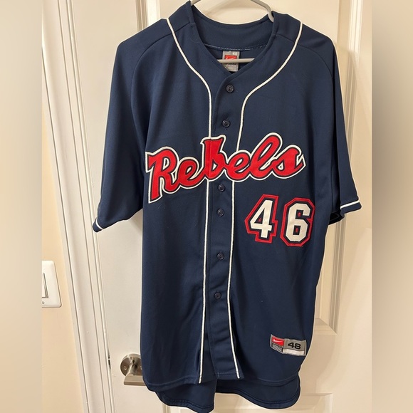 Ole Miss Nike Baseball Jersey - Picture 1 of 6